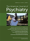 AMERICAN JOURNAL OF PSYCHIATRY杂志封面
